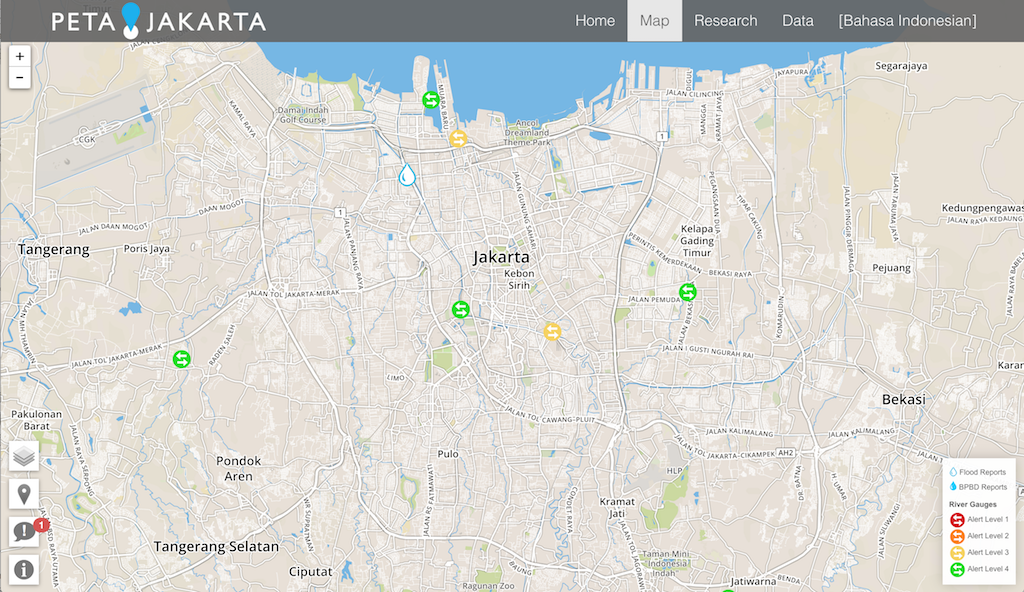 PetaJakarta Version 2